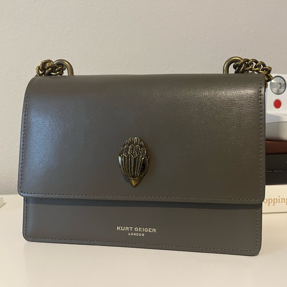 Kurt Geiger gray crossbody